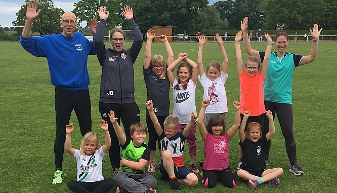 Handball Minis Sportabzeichen-Abnahme 2